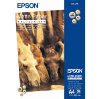 Carta Fotografica Matte Paper Heavy Weight - A4 - 50 Fogli - Epson - C13S041256 - 010343818439 - DMwebShop
