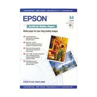 Carta fotografica Archival Matte Paper - A4 - 50 Fogli - Epson - C13S041342 - 10343830073 - DMwebShop