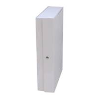 Scatola progetto Glossy - dorso 6 cm - bianco - conf. 5 pezzi - Starline - OD1906LDXXXAC13 - 8025133096678 - DMwebShop