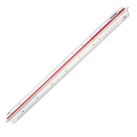 Scalimetro Isoteck - 30 cm - per arredamento - scale 1:20-25-50-75-100-125 - Arda - 110 - 8003438001108 - DMwebShop