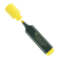 Evidenziatore Textliner 48 - punta di 3 differenti larghezze: 5 - 3 - 1 mm - giallo - Faber Castell - 154807 - 4005401548072 - DMwebShop