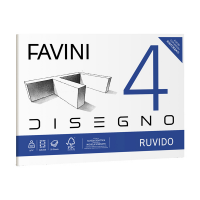 Album Favini 4 - 24 x 33 cm - 220 gr - 20 fogli ruvido A168504