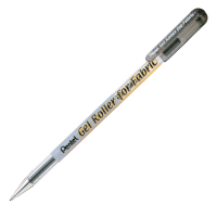 Gel Roller per tessuto - punta 1,00 mm - nero - inchiostro permanente - Pentel - BN15-AO - 072512191224 - DMwebShop