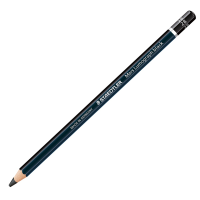 Matita di grafite tipo carboncino Mars Lumograph Black - gradazione 2B - conf. 12 pezzi - Staedtler - 100B-2B - 4007817184882 - DMwebShop