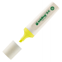 Evidenziatore 24 EcoLine - punta a scalpello - tratto 2 - 5 mm - giallo - conf. 10 pezzi - Edding - 4-24005 - 4004764917600 - DMwebShop