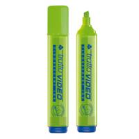 Evidenziatore Video - punta a scalpello - da 1 - 5 mm - lime - conf. 12 pezzi - Tratto - 830209 - 8000825007903 - DMwebShop