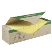Blocco - giallo - 654-RYP24 - 76 x 76 mm - 100 fogli - carta riciclata - conf. 24 blocchi - Post-it - 7100172342 - 4054596723252 - DMwebShop