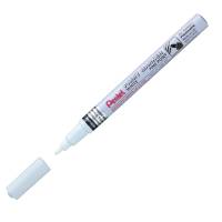 Marcatore Paint Marker Linea Amiko - punta fine - 2,9 mm - bianco - Pentel - MSP10-W - 884851025357 - DMwebShop