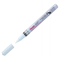Marcatore Paint Marker Linea Amiko - punta fine - 2,9 mm - bianco - Pentel