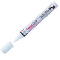 Marcatore Paint Marker Linea Amiko - punta media - 4,5 mm - bianco - Pentel - MMP10-W - 884851025340 - DMwebShop