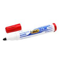 Pennarello per lavagna cancellabile - Whiteboard Marker - Velleda 1701 Recycled - punta tonda - 1,5 mm - rosso - conf. 12 pezzi - Bic - 904939 - 3086129999637 - DMwebShop
