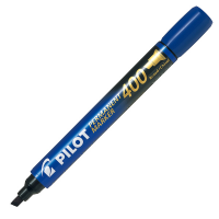 Marcatore permanente Markers 400 - punta a scalpello - 4,5 mm - blu - conf. 12 pezzi - Pilot - 002711 - 4902505511196 - DMwebShop