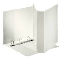 Raccoglitore personalizzabile Display - 4 anelli a D - Ø 50 mm - dorso 7,1 cm - f.to utile 22 x 30 cm - bianco - Esselte - 394754000 - 8004157475409 - DMwebShop