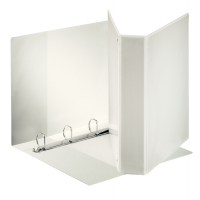 Raccoglitore personalizzabile Display - 4 anelli a D - Ø 50 mm - dorso 7,1 cm - f.to utile 22 x 30 cm - bianco - Esselte - 394754000 - 8004157475409 - DMwebShop