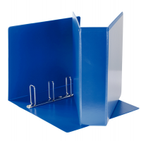 Raccoglitore personalizzabile Display - 4 anelli quadri 65 mm - dorso 8,5 cm - f.to utile 22 x 30 cm - blu - Esselte - 394758500 - 8004157475850 - DMwebShop