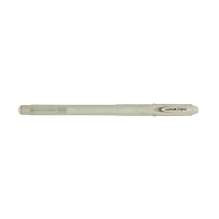 Penna a sfera gel - con cappuccio - Uni Ball Signo - punta 0,7 mm - bianco - Uni Mitsubishi - M UM120AC BI - 4902778788714 - DMwebShop