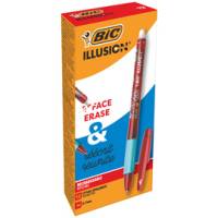 Penna sfera Gelocity Illusion gel cancellabile punta 0,7 mm rosso - 18078