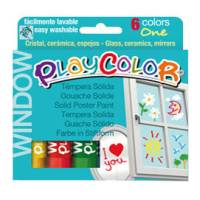 Tempera solida in stick Playcolor astuccio da 6 stick - 18425