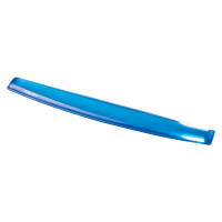 Poggiapolsi da tastiera - gel - blu trasparente - Fellowes 91137 - 9113709 - 077511911378 - DMwebShop