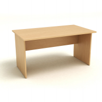 Scrivania Easy - lineare - 140 x 80 x 72 cm - faggio - Artexport - 002PAN_6 - DMwebShop