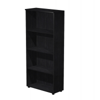 Mobile Easy - alto a giorno - 80 x 35 x 180 cm - nero venato - Artexport - 038+039_8 - DMwebShop