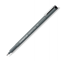 Pennarello Pigment Liner 308 - 1 mm - nero - conf. 10 pezzi - Staedtler - 308 10-9 - 4007817012994 - DMwebShop