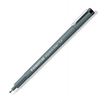 Pennarello Pigment Liner 308 - 1,2 mm - nero - Staedtler 308 12-9