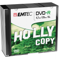 DVD-R - registrabile - 4,7 Gb - conf. 10 pz - Emtec - ECOVR471016SL - 3126170114655 - DMwebShop