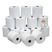 Rotolo per calcolatrici - 57 mm x 35 mt - Ø esterno 60 mm - anima 12 mm - 60 gr - carta neutra - blister 10 pezzi - Sabacart - 3103057000BX - 8024828701873 - DMwebShop