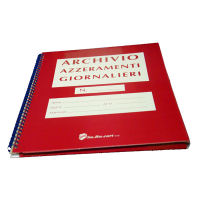 Cartella per azzeramenti giornalieri - per rotoli da 57 mm - Sabacart - C6MAZZ - 8024828202301 - DMwebShop