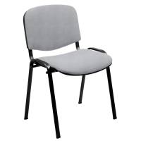 Sedia Attesa Dado - D5S-PT - vera pelle TOP - grigio chiaro - senza Braccioli - Unisit - D5S/PT - DMwebShop