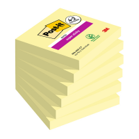 Blocco foglietti Super Sticky - 76 x 76 mm - 90 fogli - giallo canary - conf 6 blocchi - Post-it - 7100259321 - 4054596926141 - DMwebShop