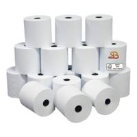 Rotolo per calcolatrici 57 mm x 40 mt carta neutra blister 10 pezzi Sabacart - 5785