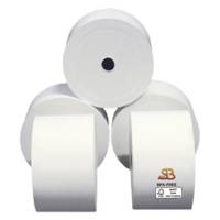 Rotolo per distributori self service 57 mm x 85 mt diametro esterno 87 mm anima 12 mm 70 gr carta termica BPA free - 5687