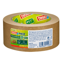 Nastro adesivopack Eco - paper standard ecoLogo - 50 mt x 5 cm - avana - conf. 6 pezzi - Tesa - 58291-00000-01 - 4063565112836 - DMwebShop