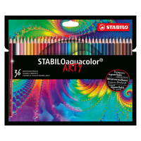 Pastelli Arty Aquacolor - colori assortiti - astuccio 36 pezzi - Stabilo - 1636/1-20 - 4006381547222 - DMwebShop