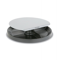 Supporto monitor Spin2 - portaccessori - portata massima 18 kg - grigio - Kensington 60049EU