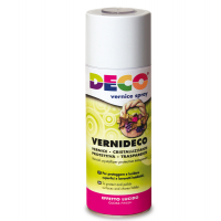Vernice spray - trasparente - effetto laccato e ceramico - 400 ml - Deco - 622 - 8004957033076 - DMwebShop