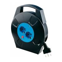 Prolunga con avvolgicavo da 8 mt - 2 prese Schuko-bipasso - MKC - Melchioni - 492518043 - 8006012183221 - DMwebShop