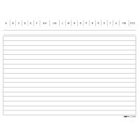 Schede in cartoncino rigate - 15 x 21 cm - orizzontale - conf. 100 pezzi - Edipro - E3246BL - 8023328341312 - 52088_2 - DMwebShop