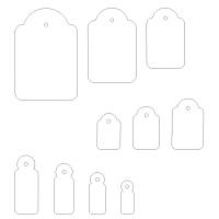 Etichette con filo - 7 x 19 mm - bianco - conf. 1000 pezzi - Lebez - A383 - 8007509003831 - 26660_1 - DMwebShop