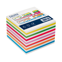 Foglietti Cubo - mix colori forti - 95 x 95 mm - 80 gr - 750 fogli - Favini - A45X916 - 8007057155075 - DMwebShop