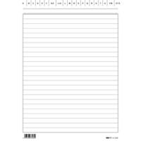 Schede in cartoncino rigate - 21 x 15 cm - verticale - conf. 100 pezzi - Edipro - E3326BL - 8023328332600 - DMwebShop