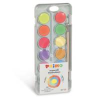 Pastiglie Acquerelli fluo e metal - astuccio 12 pezzi - Primo - 115A12FM - 8006919001154 - DMwebShop