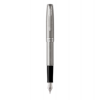 Penna stilografica Sonnet Stainless Steel - punta M - Parker - 1931510 - 3501179315102 - DMwebShop
