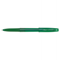 Penna a sfera Supergrip G - con cappuccio - punta 0,7 mm - verde - Pilot - 001659 - 4902505524233 - DMwebShop