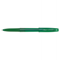Penna a sfera Supergrip G - con cappuccio - punta 0,7 mm - verde - conf. 12 pezzi - Pilot - 001659 - 4902505524233 - DMwebShop