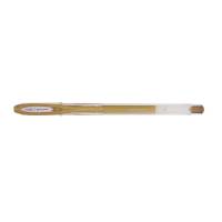 Penna a sfera gel con cappuccio Uni Ball Signo - punta 0,8 mm - oro - Uni Mitsubishi - M UM120NM ORO - 4902778788844 - DMwebShop