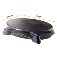 Supporto monitor rotante - Fellowes - 91450 - 077511914508 - DMwebShop