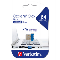 PenDrive USB3.0 Store 'N'Stay Nano - 64 Gb - Verbatim - 98711 - 023942987116 - DMwebShop
